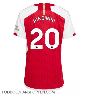 Arsenal Jorginho Frello #20 Hjemmebanetrøje Dame 2023-24 Kortærmet